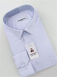 Сорочка приталенная белая 2332