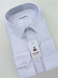 Сорочка приталенная белая 2339