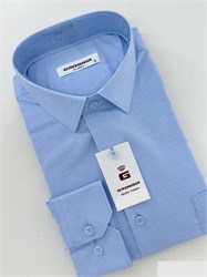 Сорочка мужская голубая 2321