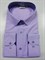Сорочка сиреневая в узкую полоску 2373